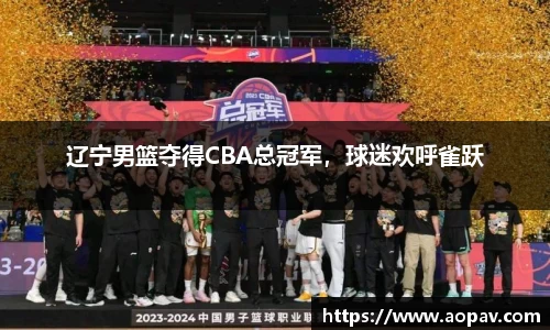 辽宁男篮夺得CBA总冠军，球迷欢呼雀跃